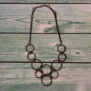 Premier Designs Gold Circle Necklace
